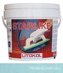 Затирка Starlike TURCHESE C. 400 бирюза 5 кг. ZZ
