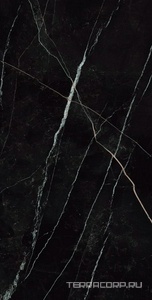 Керамогранит AtlasConcorde Россия EMPIRE Empire Calacatta Black Rett 80x160/ЭМПАИР КАЛАК. БЛЭК РЕТ 80x160 Черный 