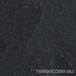 Керамогранит Lea Ceramiche Waterfall Dark Flow Grip RT 60x60 Черный 