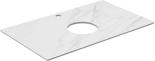 Cтолешница из плитки для мебели Plaza, 80 см, "Монте тиберио натуральный" XX