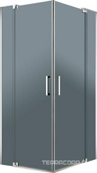 SLIDER-A-2-90/100-GRIGIO-Cr Душевой уголок | ZZ