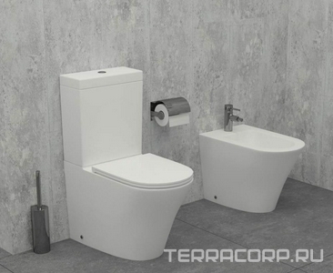 Бачок для унитаза RODIN+,  2,6/4 Л, нижняя подводка, белый Jacob Delafon Rodin+ ETAB232-00