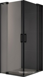 SLIDER-A-2-100/110-BR-NERO Душевой уголок | ZZ