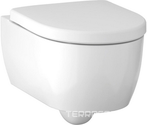 Унитаз подвесной 355х530мм, безободковый Rimfree®, без сиденья, iCon ZZ