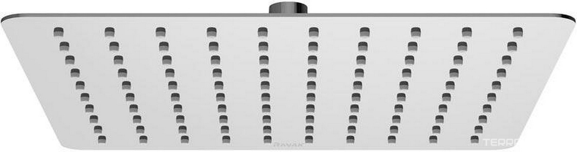 Тропический верхний душ Slim Chrome X07P016 300 мм квадратный 982.00 Ravak Универсал X07P016