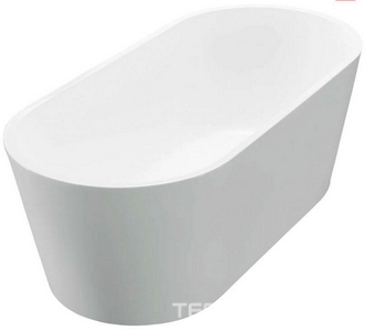 Ванна 1800x800xh600мм, акрил,отдельностоящая, БЕЗ перелива, пробка слива цв.хром в комплекте, (цв.белый), BelBagno ZZ BelBagno Универсал BB71-1800-W0