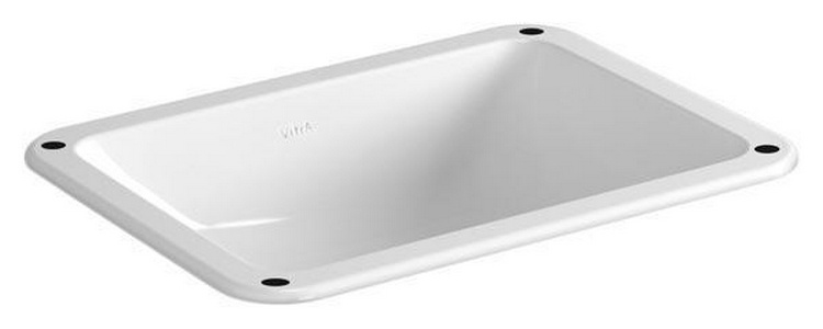 Раковина , 50 cм. встраиваемая под столешницу, белая ZZ Vitra S20 5474B003-0618