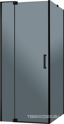 SLIDER-AH-1-100-80/90-GRIGIO-NERO Душевой уголок | ZZ