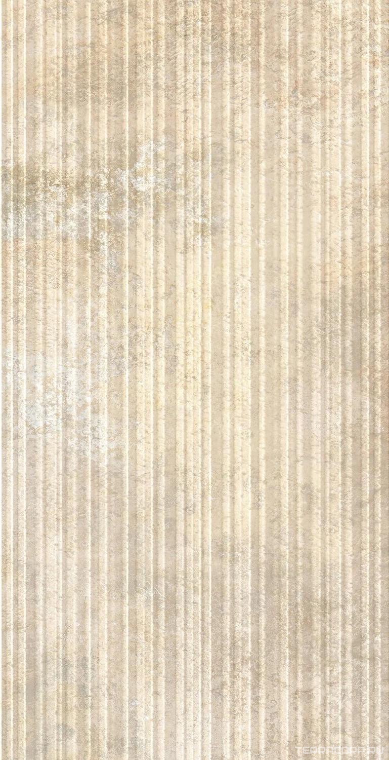 Керамическая плитка Atlas Concorde Italy Aix 3D Row Blanc 40x80 Бежевый, фото 6
