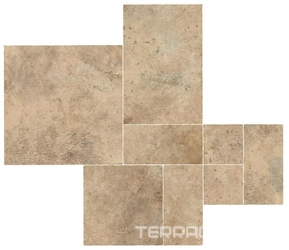 Aix Beige Kit Multiformato Tumbled ZZ 75x75