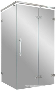 Душевое ограждениеDYNASTY 120*100 08 01 R, h2000, дверь по стороне 120, профиль глянцевый хром, стекло прозрачное, ZZ Vegas Glass AFP-Fis AFP-Fis DYNASTY 120*100 08 01 ПРАВАЯ