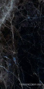 Керамогранит WIFI Ceramics Luxury Stone Vast Night Black 75x150 Черный 