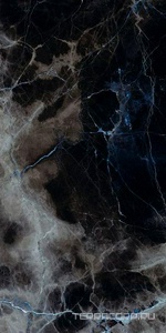 Керамогранит WIFI Ceramics Luxury Stone Vast Night Black 75x150 Черный 