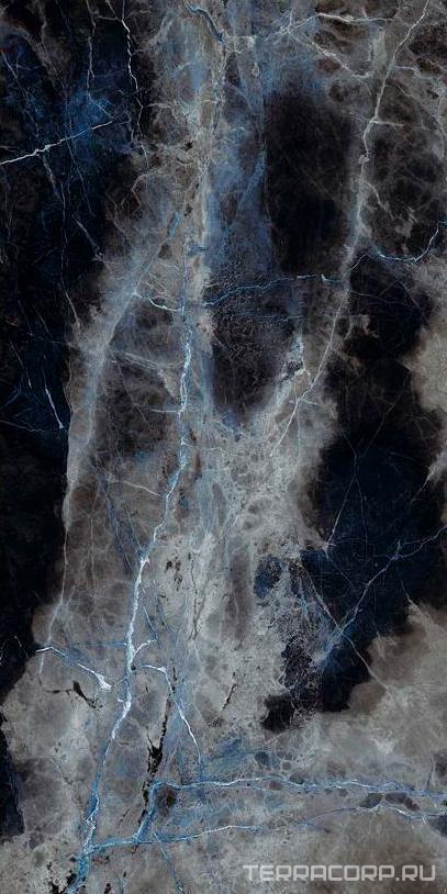 Керамогранит WIFI Ceramics Luxury Stone Vast Night Black 75x150 Черный, фото 6