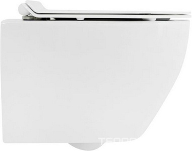 Унитаз подвесной, безободковый 370х505мм, (без сиденья),  Cezares Stylus CZR-513-TH-R