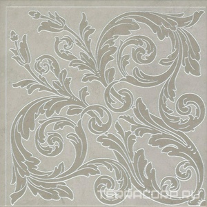 Керамогранит Kerama Marazzi Монсанту Декор  серый светлый 40,2х40,2 Бежевый 