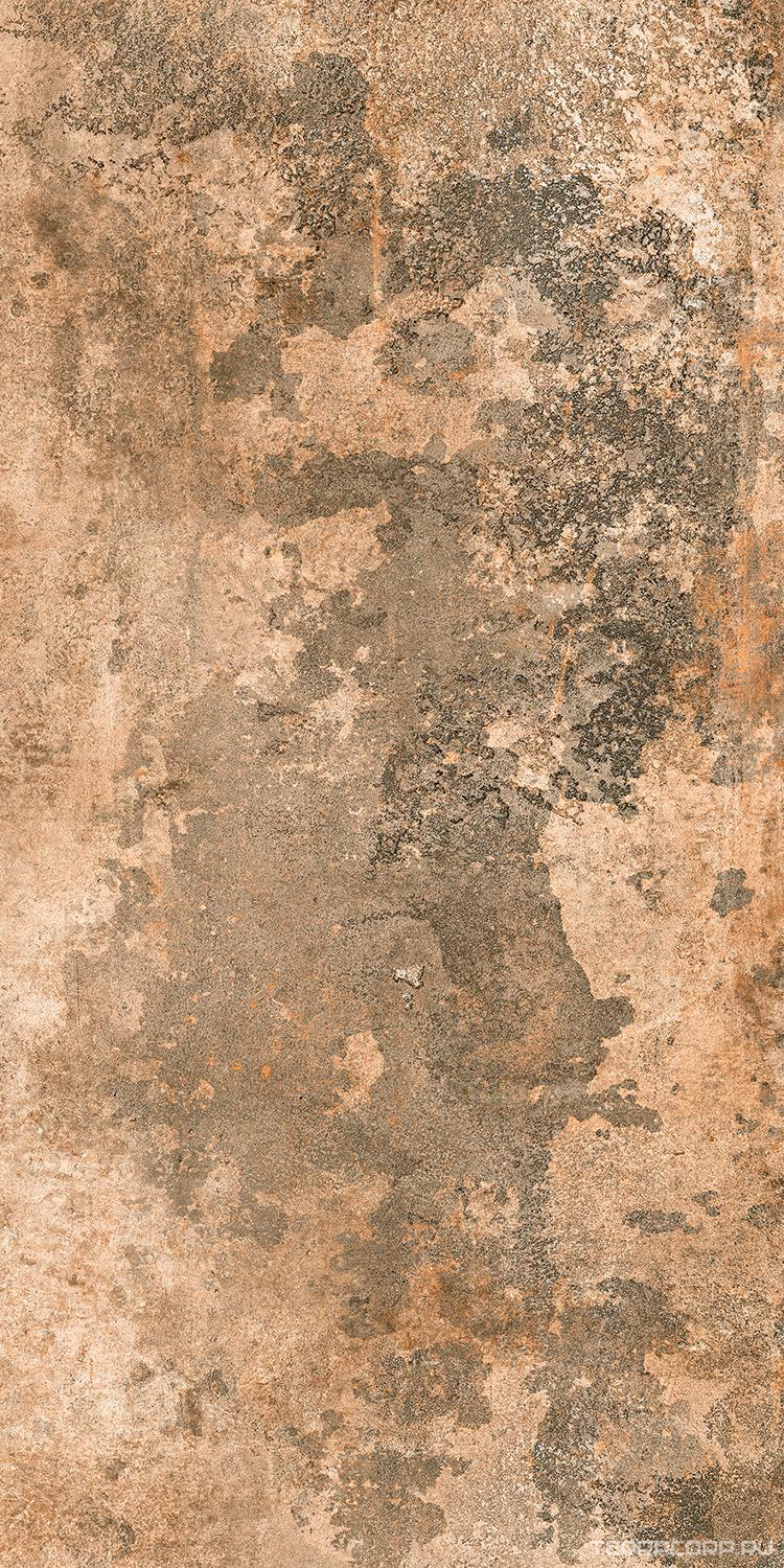 Керамогранит Pamesa Rusty Metal Copper Luxglass 60x120 Rec. Коричневый, фото 6
