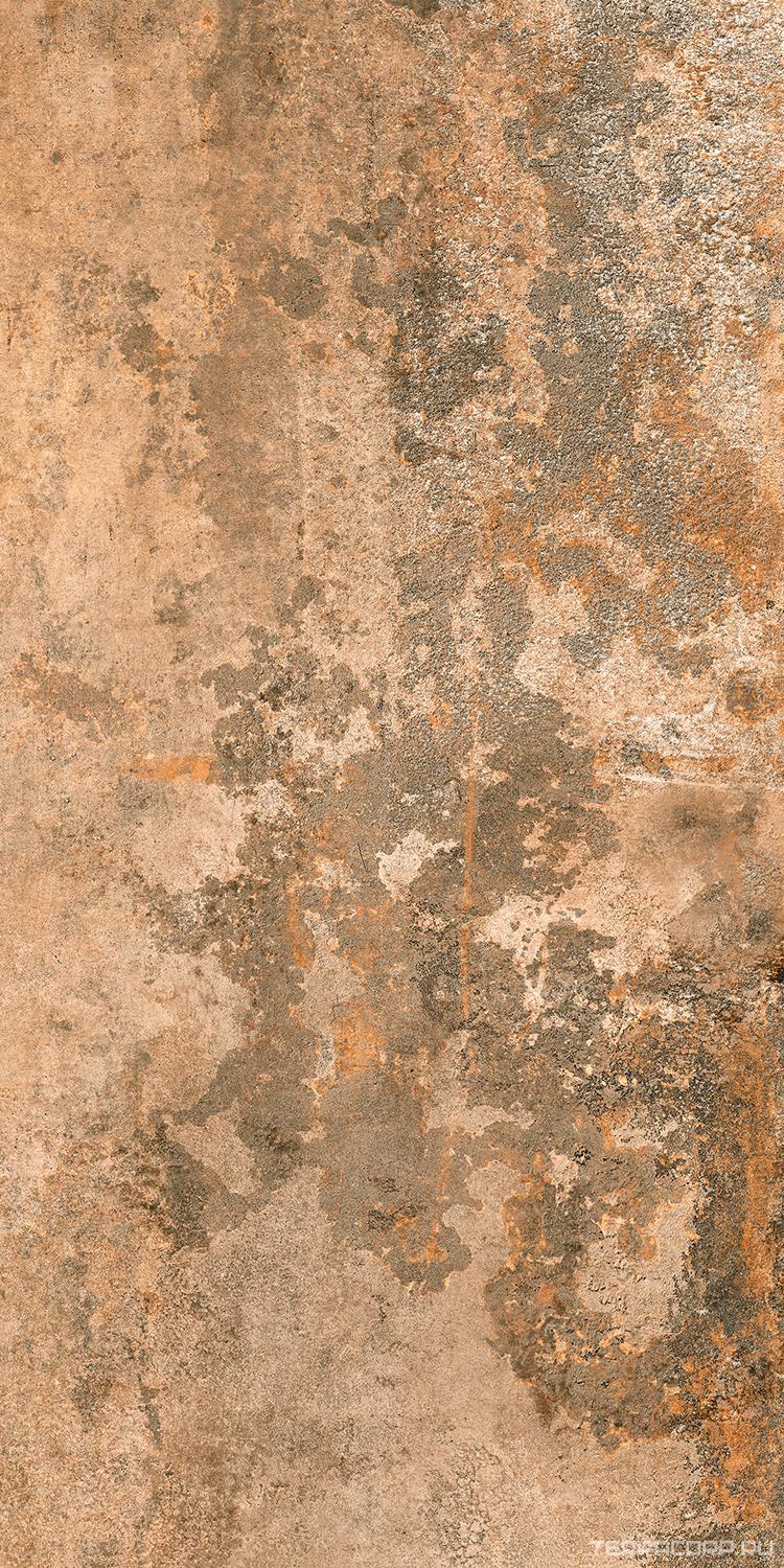 Керамогранит Pamesa Rusty Metal Copper Luxglass 60x120 Rec. Коричневый, фото 3