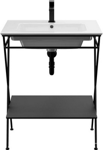 Металлическая структура PIANO Next напольная 65, черная матовая ZZ Kerama Marazzi Piano Next PIA.N.65\BLK