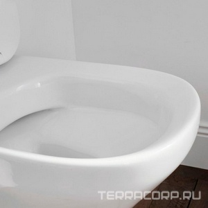 Унитаз подвесной, безободковый, крепления в комплекте, БЕЗ крышки E77168-0 Jacob Delafon Modern life E77725-0