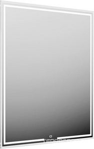 Зеркало  70 (Ш)*80 (В) см, прямоугол., со встроенным диммером, белое Kerama Marazzi MIO MIO.mi.70\WHT
