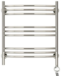 Полотенцесушитель электрический  Формат 10 ТП 600х500 (3+3+3) Г16, правый , БЕЗ скрытого подключения, цв. хром ZZ Сунержа Стилье 00510-6050