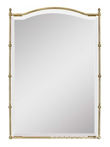 Зеркало прямоугольное h87х 65см, в металлической раме, (цв.бронза),  ZZ Migliore Mirella 17170