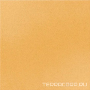 Керамогранит Уральский гранит Уральские фасады Грес Уральский UF015 горчичный моноколор рельеф 60x60 Желтый 