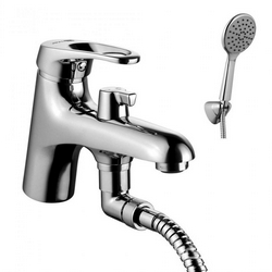 Смеситель Lemark Omega LM3115C на борт ванны| 4x15x16