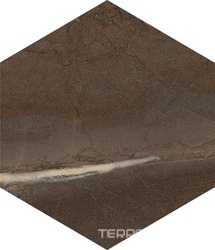Marble Hexa Jatoba Brown ZZ 13x15