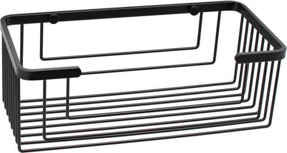 Полка металлическая, цв.черный ZZ Wasserkraft elbe K-711BLACK