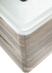 База под раковину подвесная с двумя выкатными ящиками, 800x455x525мм, без раковины, (цв.Pino Scania), Acqua ZZ BelBagno ACQUA ACQUA-600-2C-SO-PS