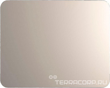 Зеркало 1000x800х30мм, с встроенным по периметру светильником, сенсорным выключателем, диммером и функцией антизапотевания, Vincea ZZ Vincea Универсал VLM-3BE100-2