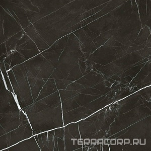 Керамогранит Zerde Royal  black 60x60 Черный 