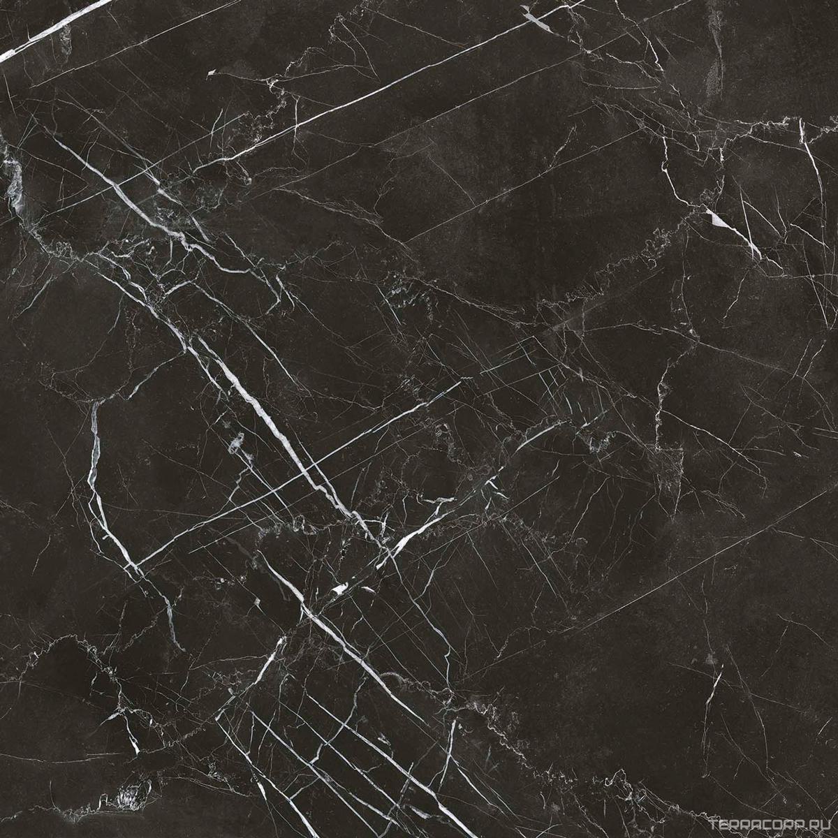 Керамогранит Zerde Royal black 60x60 Черный, фото 6