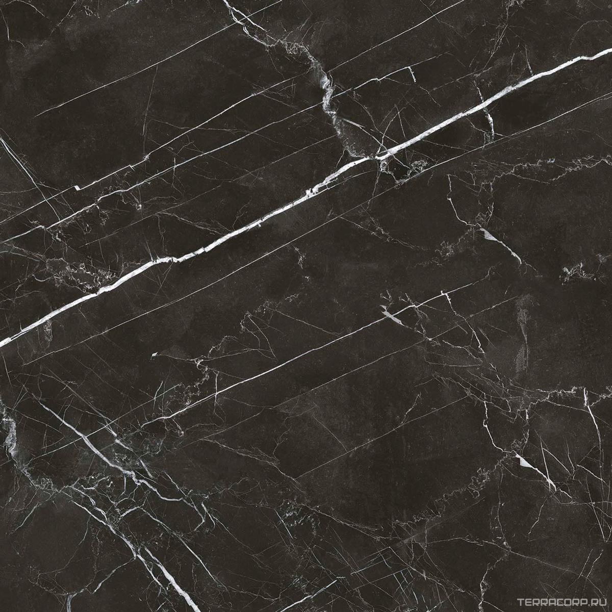 Керамогранит Zerde Royal black 60x60 Черный, фото 4