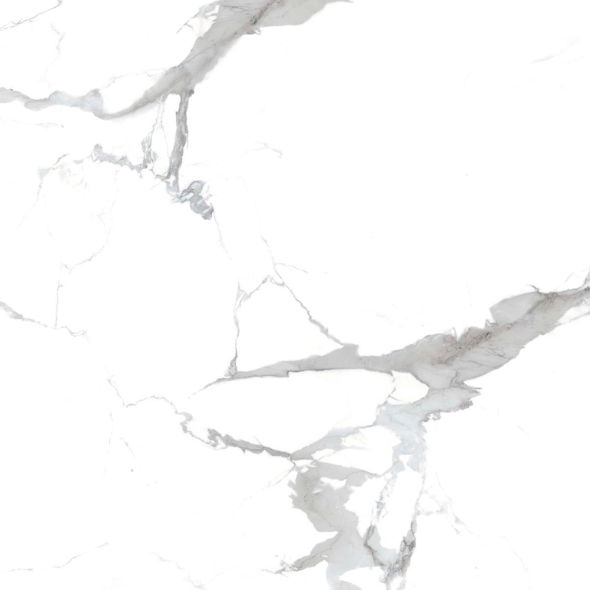 Керамогранит Zerde Calacatta Calacata grey 80x80 Серый, фото 5