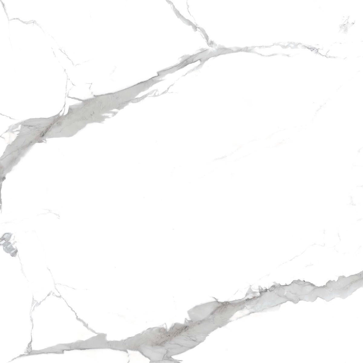 Керамогранит Zerde Calacatta Calacata grey 80x80 Серый, фото 7