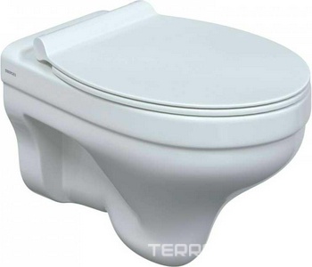 Комплект: Унитаз подвесной ALBIT + сиденье с микролифтом Top Slim цв.белый+ инсталляция NOVUM +клавиша L1, цв.белый ZZ Berges Универсал 042436