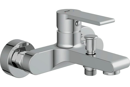 Смеситель для ванны/душа, без аксессуаров, цв.хром Cersanit Brasko 63021