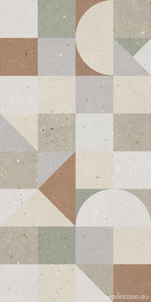 Керамогранит Dado Ceramica Geology Decoro 2 Mix 60x120 60x120 Комбинированный, фото 5