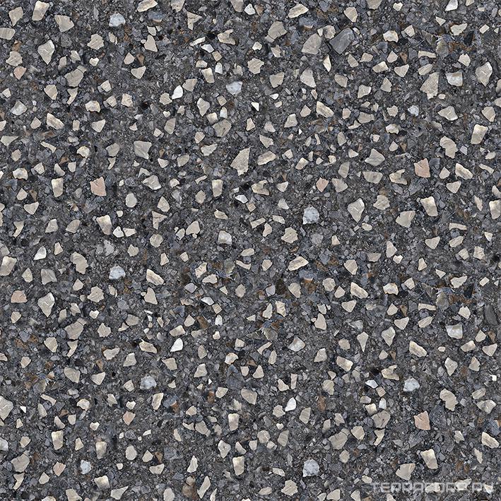 Керамогранит ProGRES Ceramica Black Terrazzo черные 60х60 Черный, фото 6