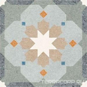 Керамическая плитка DeShun Ceramics Art Decor MIX  DC13 20x20 Комбинированный 