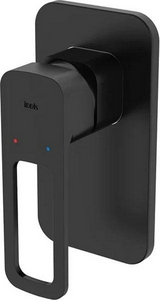 Смеситель душа со встроен. частью , цвет черный матовый, ZZ Iddis slide SLIBL00i66