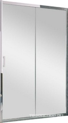 Дверь в нишу ZP, 133-138*190 см, двухстворчатая раздвижная, профиль глянцевый хром, стекло прозрачное ZZ