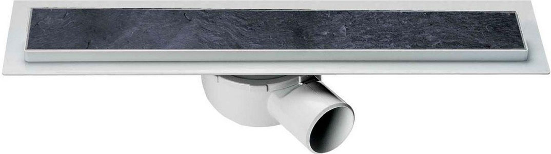 Душевой лоток 600 мм, пропускн.спос-ть 48 л/мин, с решеткой под плитку, (цв.нерж.сталь),  ZZ Vincea Say Almira-S SAY.602.60.S.U