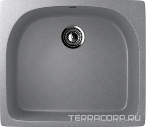 Мойка кухонная Ulgran U-408-342 графитовая| 51x59x22