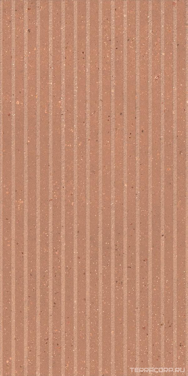 Керамогранит Dado Ceramica Geology Cotto Rigat-One 3 D 60x120 Коричневый, фото 7