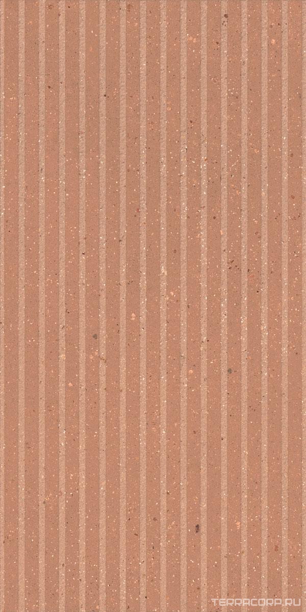 Керамогранит Dado Ceramica Geology Cotto Rigat-One 3 D 60x120 Коричневый, фото 4