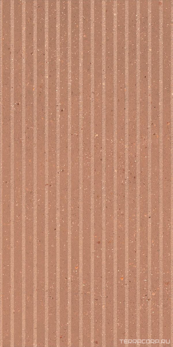 Керамогранит Dado Ceramica Geology Cotto Rigat-One 3 D 60x120 Коричневый, фото 3